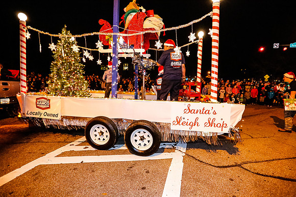 Athens Downtown Parade of Lights 2014