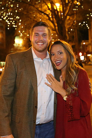 Kolton's Proposal to Jaicee in Downtown Athens