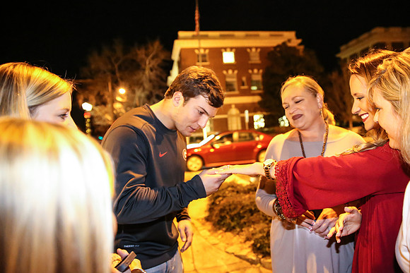 Kolton's Proposal to Jaicee in Downtown Athens