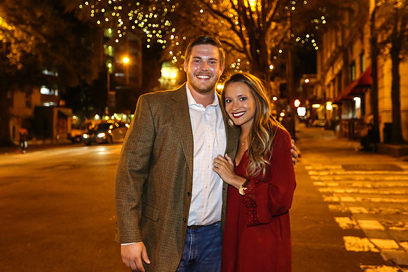 Kolton's Proposal to Jaicee in Downtown Athens