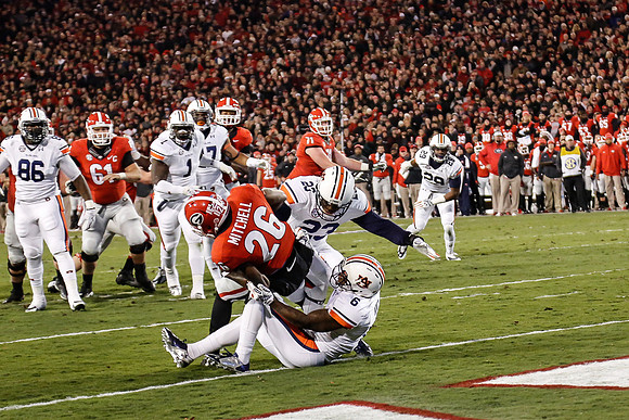 Georgia vs Auburn 2014