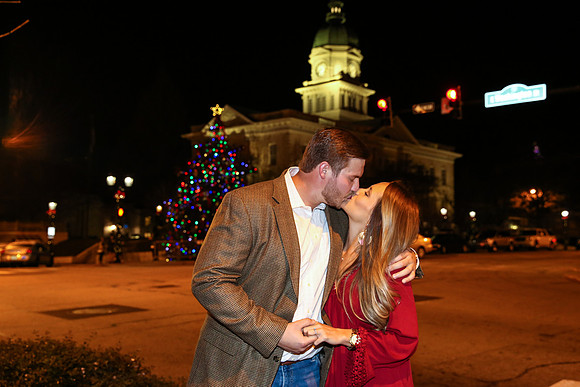 Kolton's Proposal to Jaicee in Downtown Athens