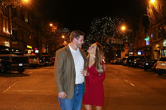 Kolton's Proposal to Jaicee in Downtown Athens