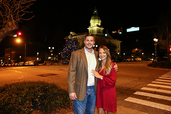 Kolton's Proposal to Jaicee in Downtown Athens