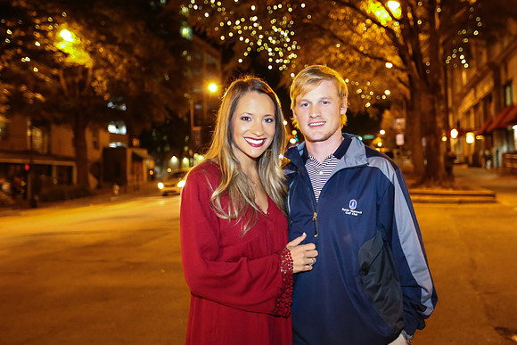 Kolton's Proposal to Jaicee in Downtown Athens