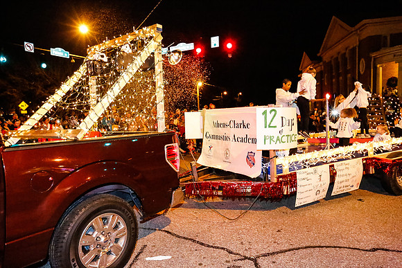 Athens Downtown Parade of Lights 2014