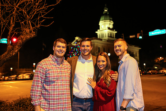 Kolton's Proposal to Jaicee in Downtown Athens