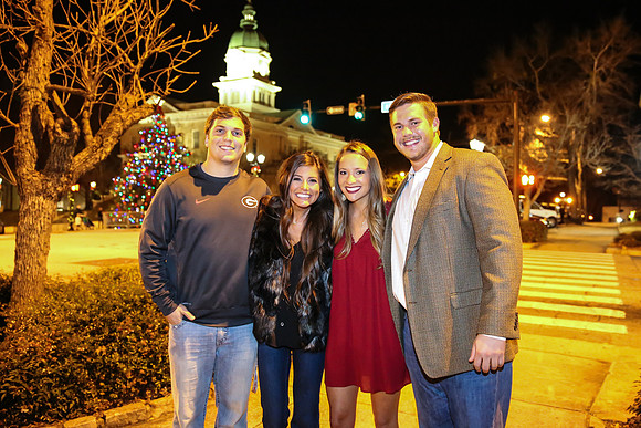 Kolton's Proposal to Jaicee in Downtown Athens