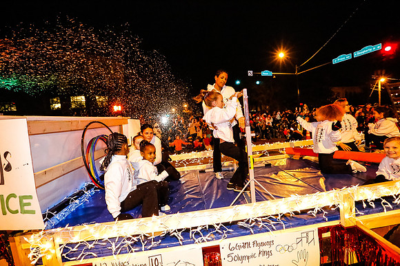 Athens Downtown Parade of Lights 2014