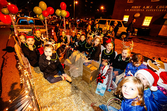 Athens Downtown Parade of Lights 2014