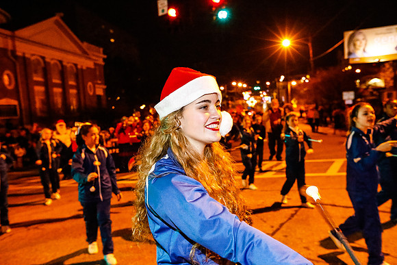 Athens Downtown Parade of Lights 2014