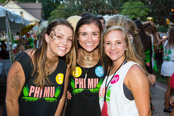 Phi Mu Bid Night 2016