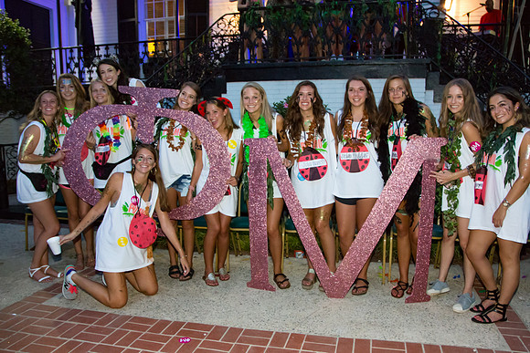 Phi Mu Bid Night 2016