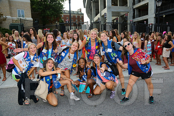 UGA Sorority Recruitment 2016