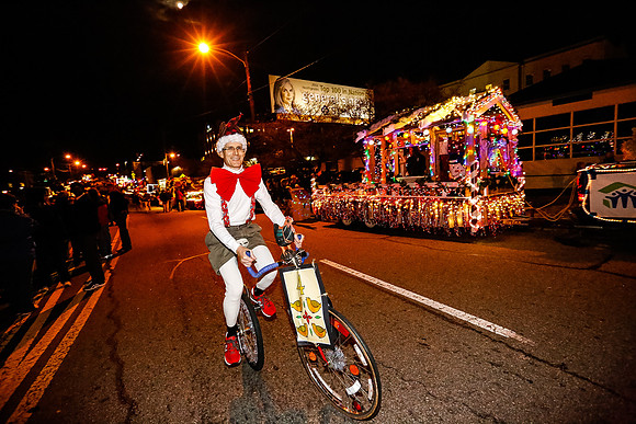 Athens Downtown Parade of Lights 2014