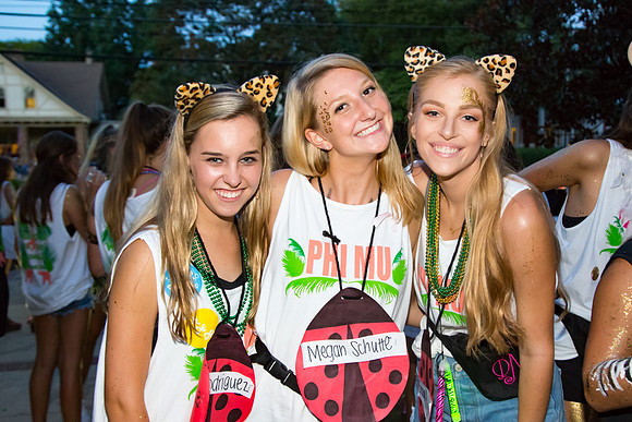 Phi Mu Bid Night 2016
