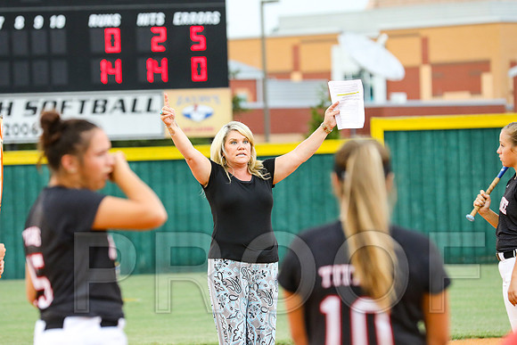 North Oconee Softball Senior Night