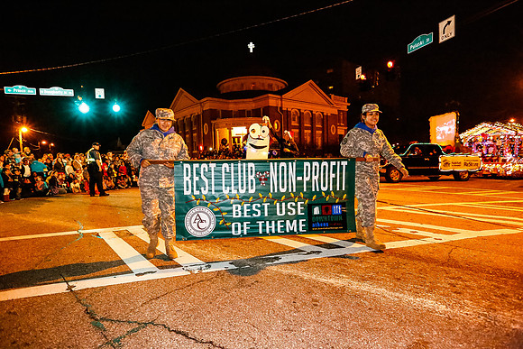 Athens Downtown Parade of Lights 2014