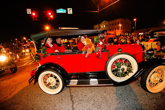 Athens Downtown Parade of Lights 2014