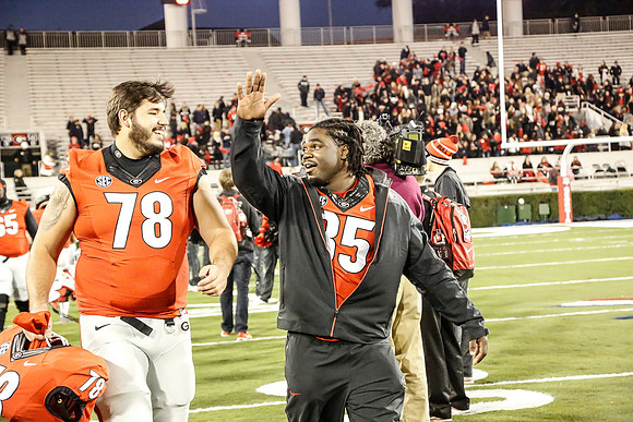 Georgia vs Auburn 2014