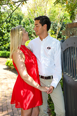Thomas and Caitlyn's Engagement & Graduation Photos