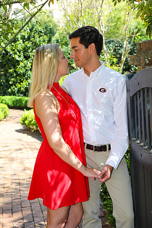 Thomas and Caitlyn's Engagement & Graduation Photos