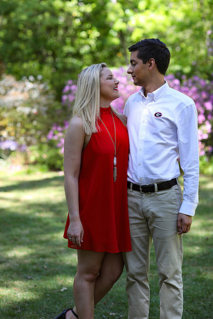 Thomas and Caitlyn's Engagement & Graduation Photos