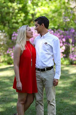 Thomas and Caitlyn's Engagement & Graduation Photos