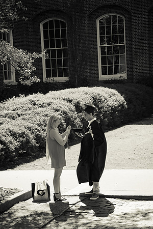Thomas and Caitlyn's Engagement & Graduation Photos
