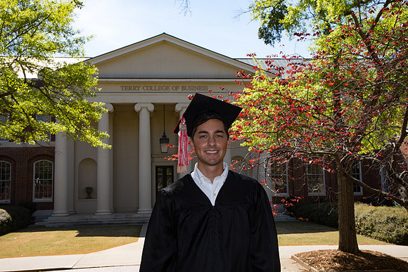 Thomas and Caitlyn's Engagement & Graduation Photos