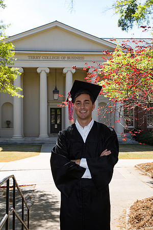 Thomas and Caitlyn's Engagement & Graduation Photos