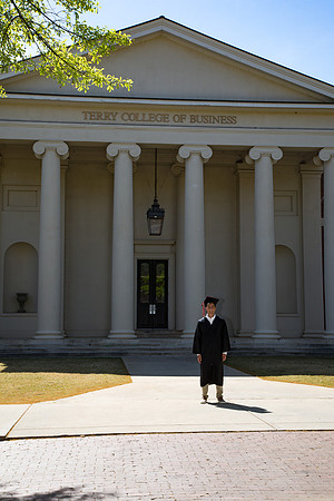 Thomas and Caitlyn's Engagement & Graduation Photos