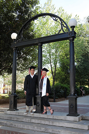Thomas and Caitlyn's Engagement & Graduation Photos