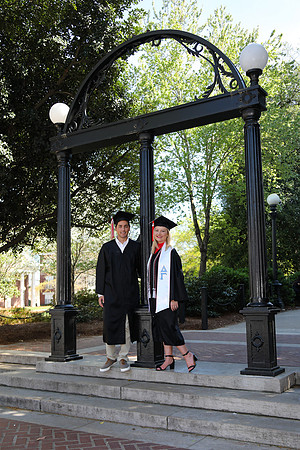 Thomas and Caitlyn's Engagement & Graduation Photos