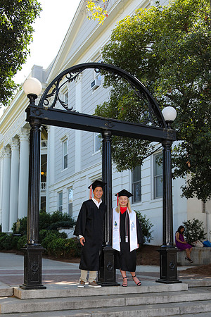 Thomas and Caitlyn's Engagement & Graduation Photos