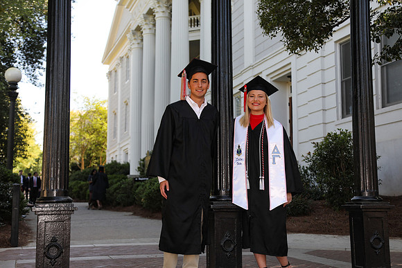 Thomas and Caitlyn's Engagement & Graduation Photos