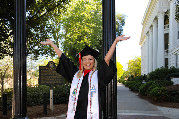 Thomas and Caitlyn's Engagement & Graduation Photos