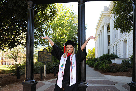 Thomas and Caitlyn's Engagement & Graduation Photos