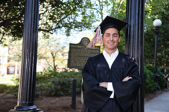 Thomas and Caitlyn's Engagement & Graduation Photos