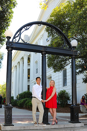Thomas and Caitlyn's Engagement & Graduation Photos