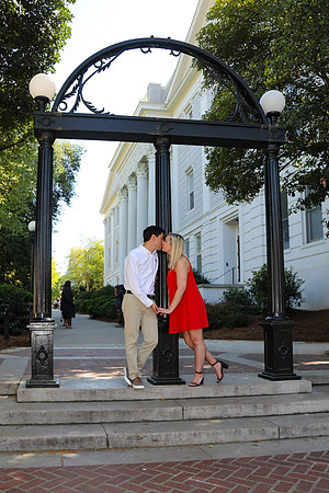 Thomas and Caitlyn's Engagement & Graduation Photos