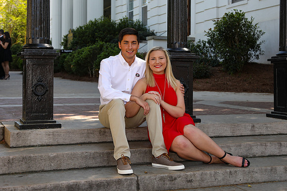 Thomas and Caitlyn's Engagement & Graduation Photos