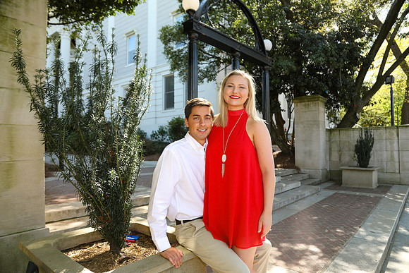 Thomas and Caitlyn's Engagement & Graduation Photos