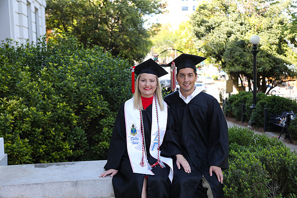 Thomas and Caitlyn's Engagement & Graduation Photos