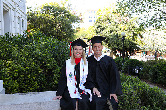 Thomas and Caitlyn's Engagement & Graduation Photos