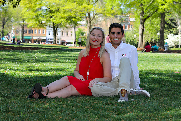 Thomas and Caitlyn's Engagement & Graduation Photos