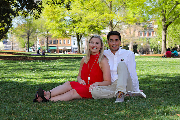 Thomas and Caitlyn's Engagement & Graduation Photos