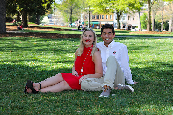 Thomas and Caitlyn's Engagement & Graduation Photos