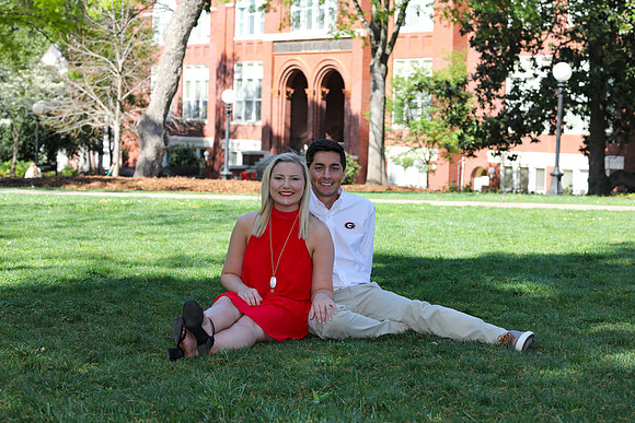 Thomas and Caitlyn's Engagement & Graduation Photos