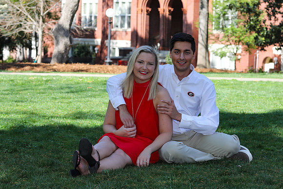 Thomas and Caitlyn's Engagement & Graduation Photos